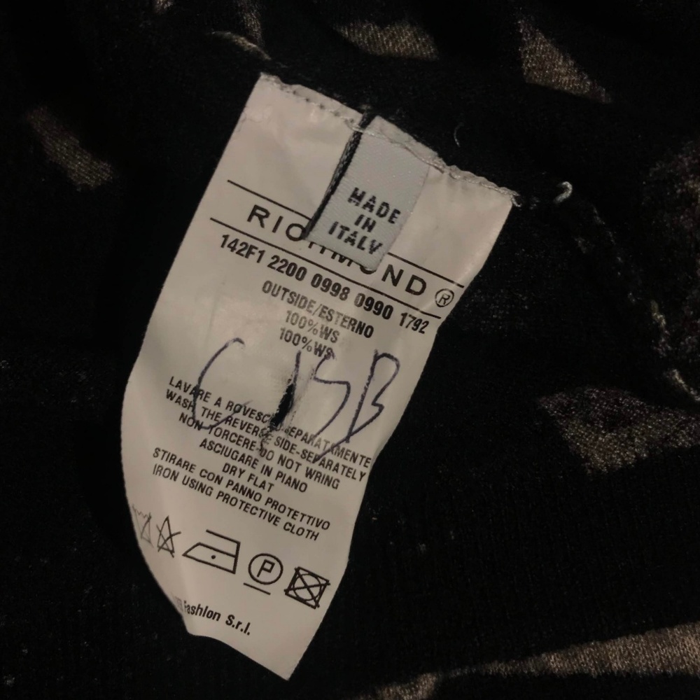 JOHN RICHMOND PATTERNED SWEATER - Picture 5 of 5